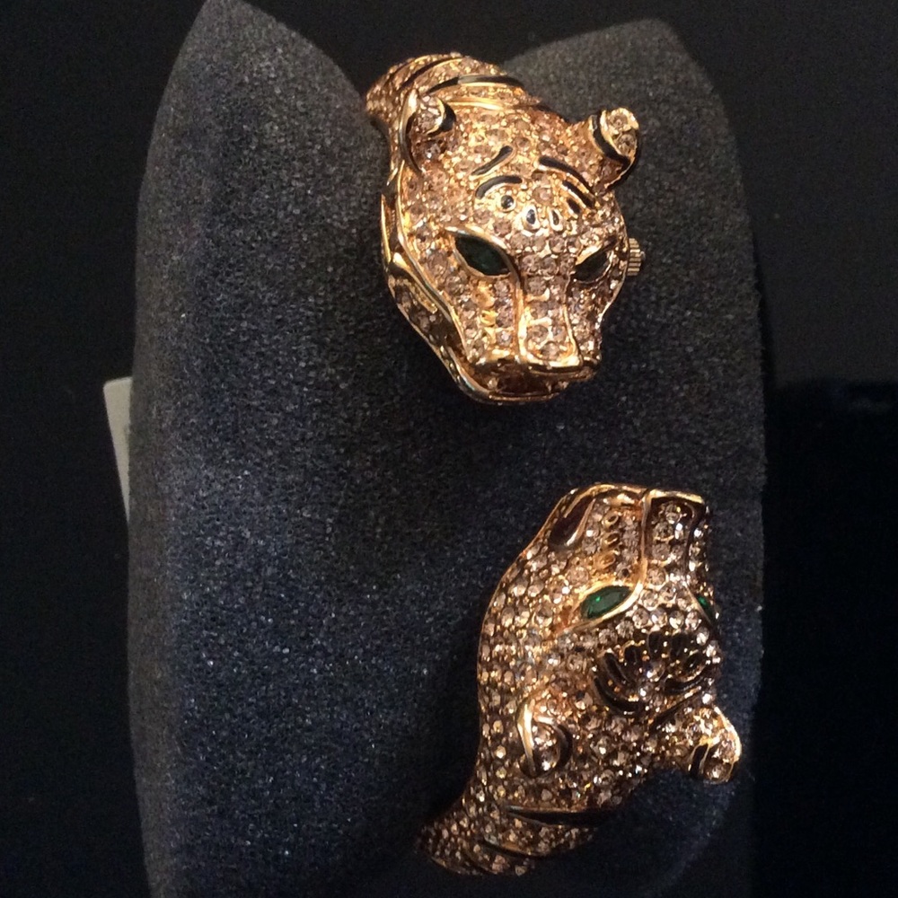 TIGER HEAD GOLD BRACELET